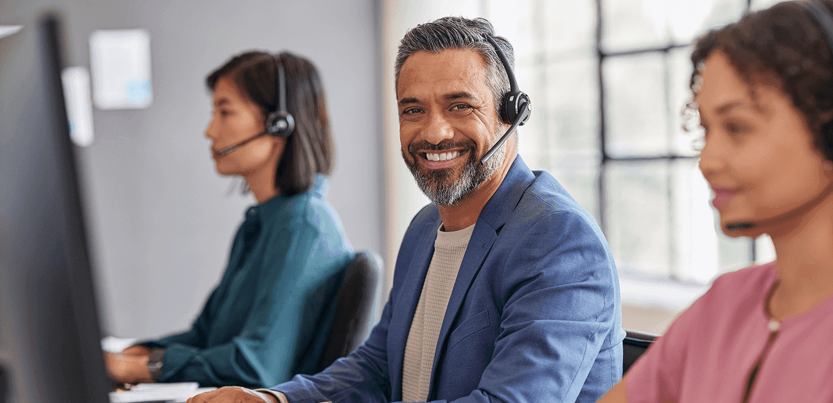 Customer support team ready to help